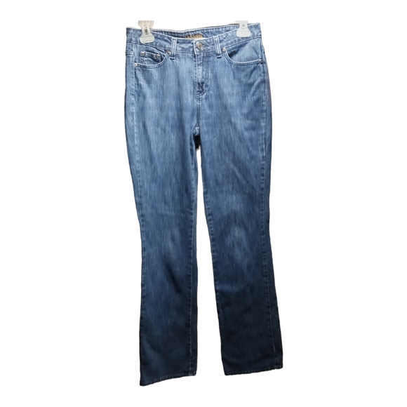 Saint John's Bay SJB Boot Cut Size 4 Long Dark Wash Jeans Fall Winter Wa… - Picture 1 of 12